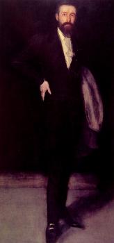 詹姆斯 阿伯特 麥尅尼爾 惠斯勒 Portrait of Leyland 詹姆斯 阿伯特 麥尅尼爾 惠斯勒 Portrait of Leyland